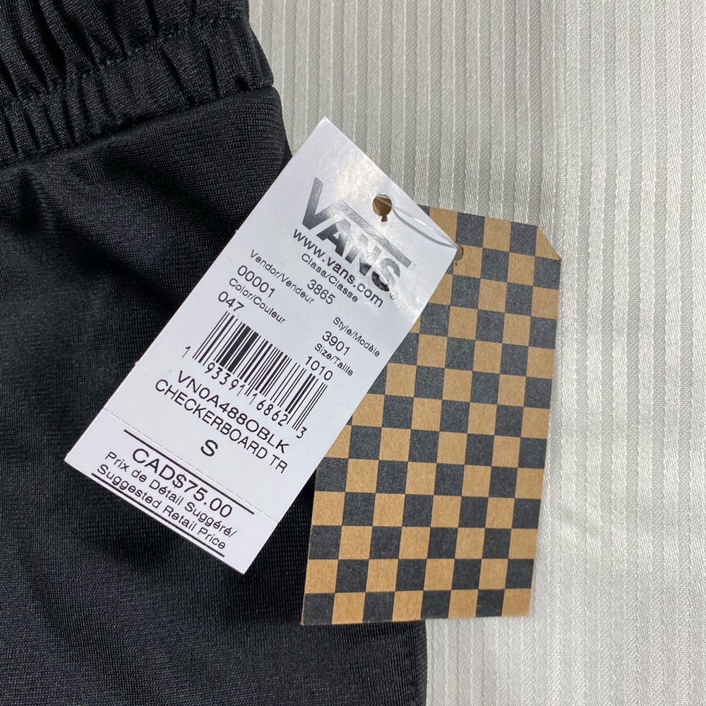 Vans Checkerboard Tear Away Track Pants - Picture 9 of 9